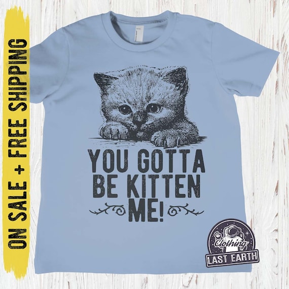 Cute Cat Shirt For Kitten Loving Women, Girls & Teens. Meow Cute Cat Shirt For Kitten Loving Women, Girls & Teens. Meow