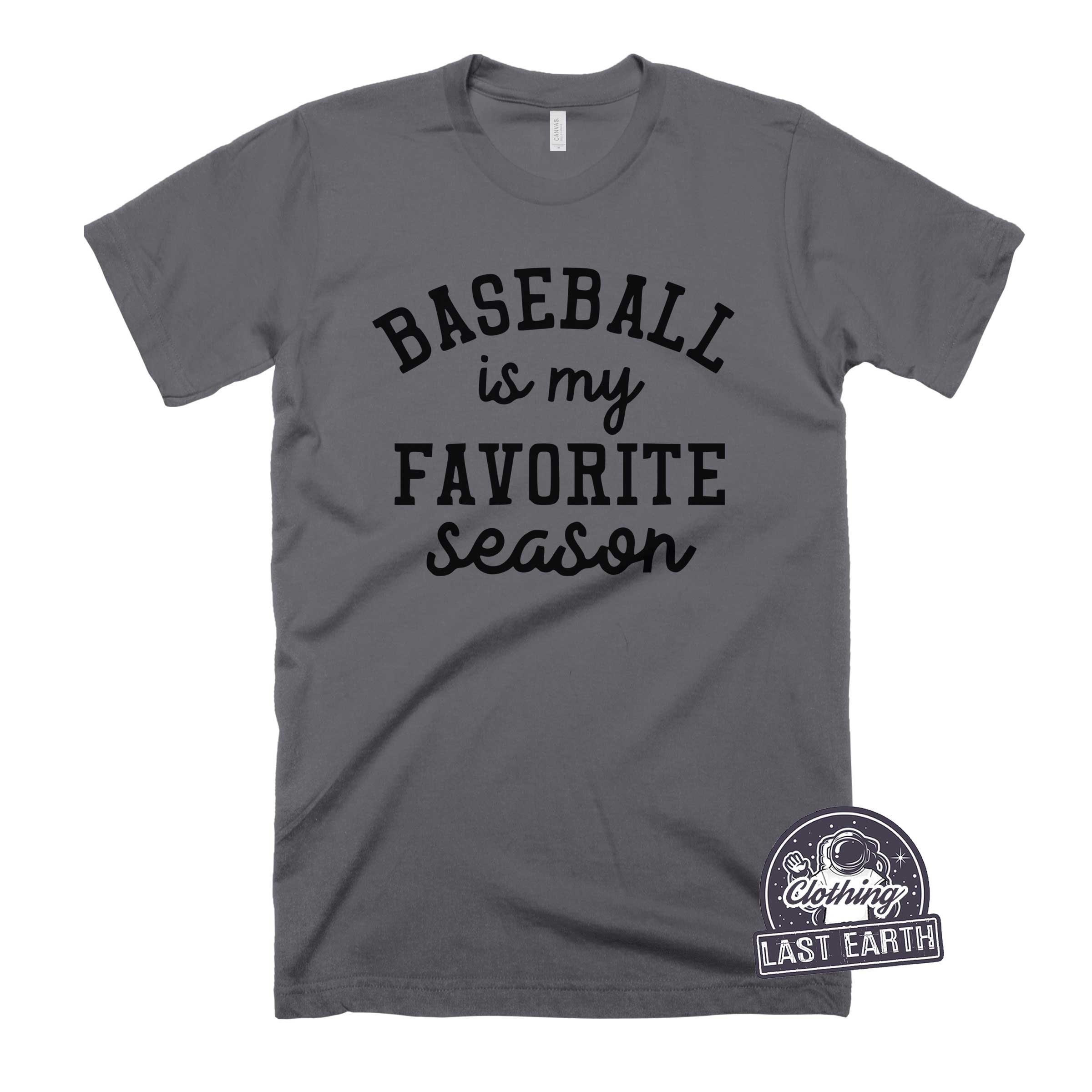 Discover Baseball Is My Favorite Season Shirt, Sports T-Shirt