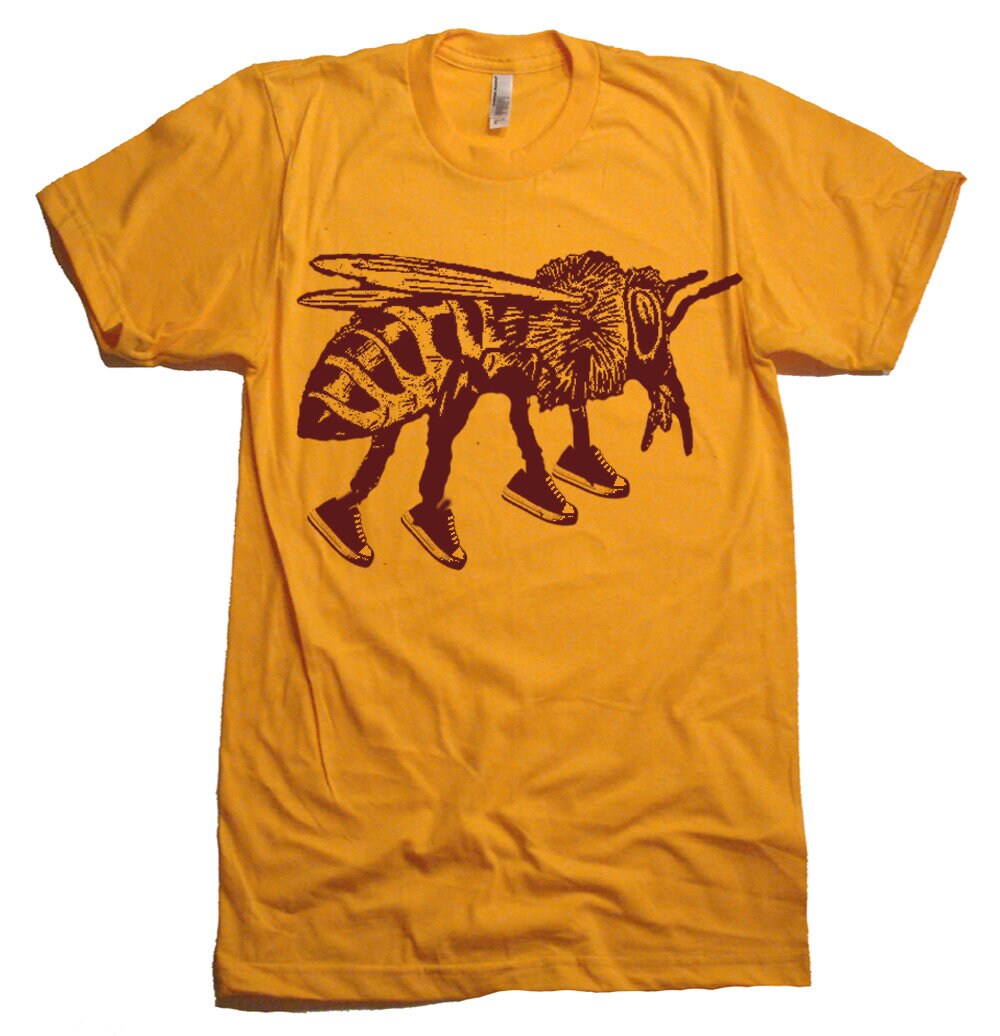 Busy Bee Tshirt Bumble Bee Shirt Insect Tshirt Mens Etsy