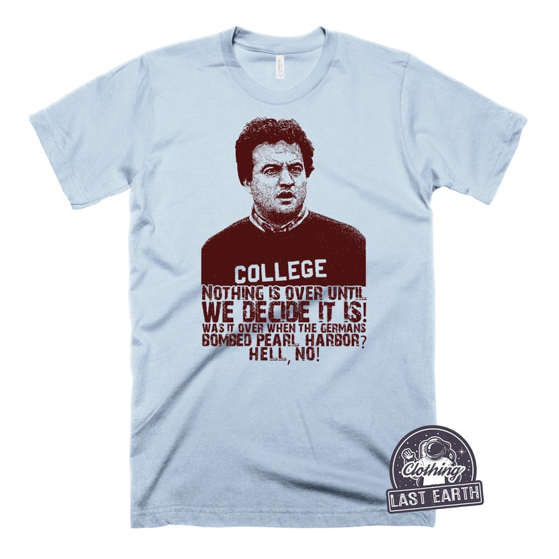 John Bluto Blutarsky T Shirt Animal House Graphic Tee 80er Jahre Vintage Shirt Lustiges College Shirt John Belushi Slogan Party Shirt Bild 2