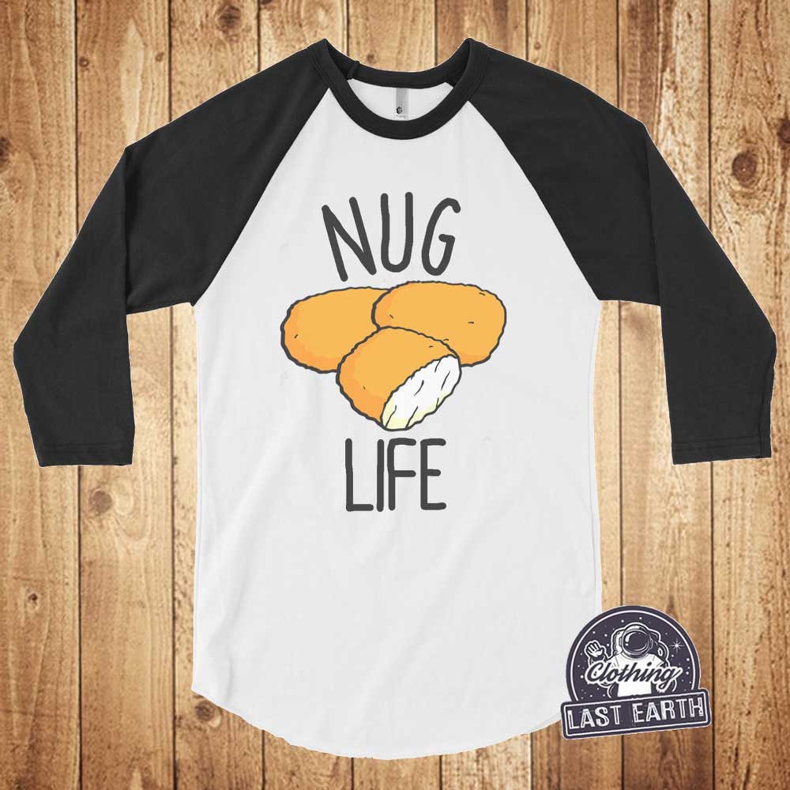 Funny Chicken Nugget Shirt Nug Life Kids Gift Foodie Shirt Etsy