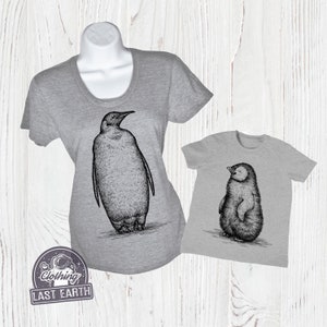 Penguin Shirts For Kids, Family Matching Shirts, Mama, Papa, Baby Shirt, Cute Penguin Shirt for Kids, Toddlers, New Mom Gift, Baby Shower