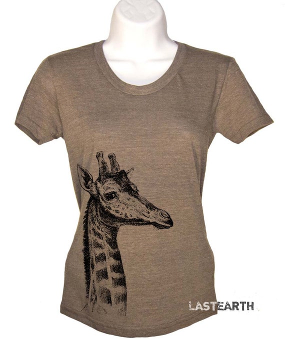 Giraffe Shirt Womens Giraffe T-shirt Cute Giraffe Shirt 