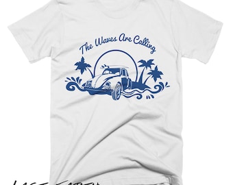 The Waves Are Calling T-Shirt, Surf Shirt