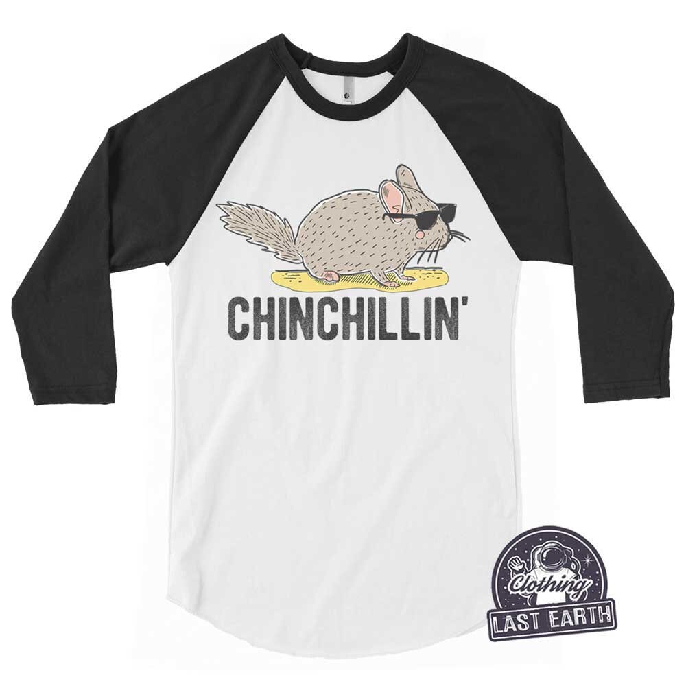Chinchilla T shirt Funny Chinchillin Shirt Mens Womens Kids Gifts Etsy UK
