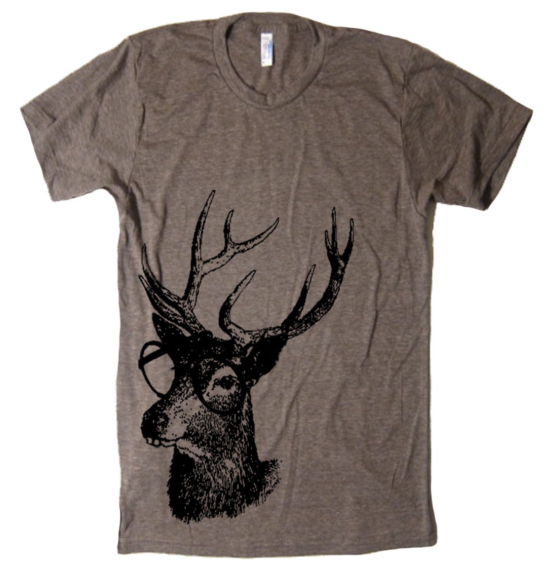 Gifts Graphic Shirt T Christmas Buck Him for - Tshirt Shirt Tee Womens Deer Mens Nerdy Christmas Her Tees Reindeer Shirts Etsy Woodland