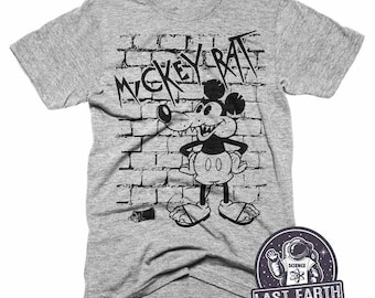 Mickey Rat Graffiti T-Shirt, Funny Animal Shirts, Mens, Womens, Kids Tshirts, Gifts