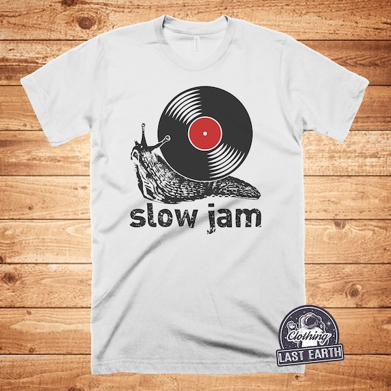 Slow Jam Shirt Vintage Music Tees Funny 