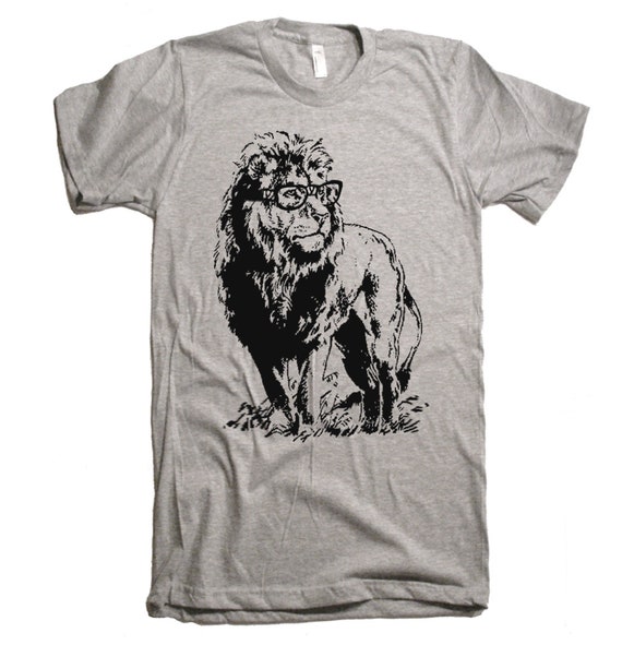 Professor Lion Tee Geeky Nerdy Geekery Men Tshirts Women Graphic Tees Kids Tshirt Gifts For Teacher Graduation Gift Teacher Novelty Gift