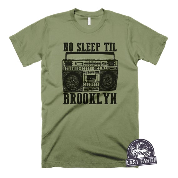 No Sleep Til Brooklyn Old School Boombox T-Shirt No Sleep Til Brooklyn Old School Boombox T-Shirt
