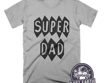 Super Dad T-Shirt, Väter Shirts, Super Hero Dad Geschenk, lustige T-Shirts, Herren Papa Shirt
