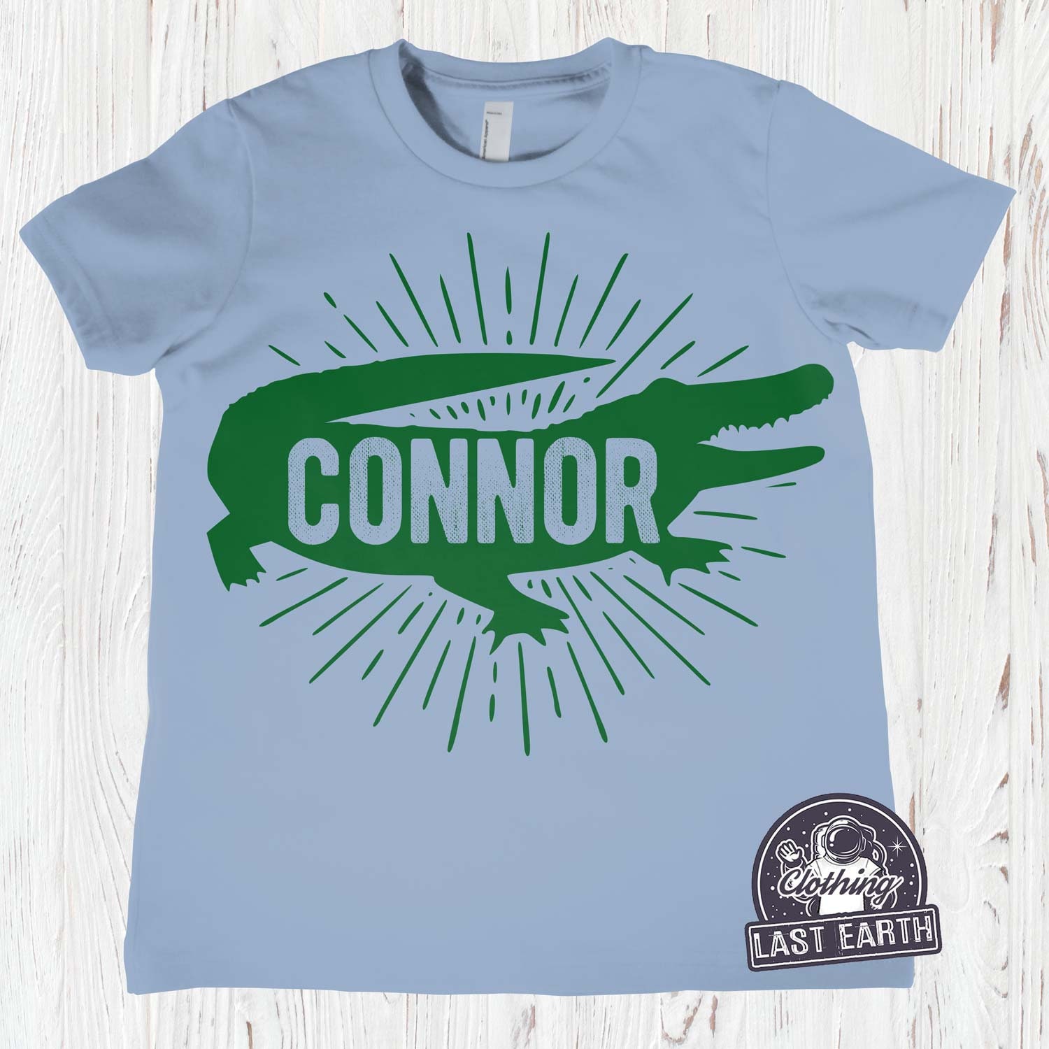 Personalized Kids Alligator Shirt 