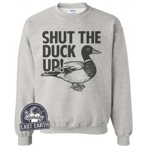 Duck Sweatshirt, Duck Lover Gift, Funny Duck Shirt, Mallard Duck Sweatshirt, Duck Hunting Gift, Men’s Duck Shirt, Animal Lover, Nature Tee