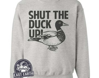 Sudadera de pato, regalo para amantes de los patos, camiseta divertida de pato, sudadera de pato ánade real, regalo para cazadores de patos, camiseta de pato para hombre, amante de los animales, camiseta de naturaleza