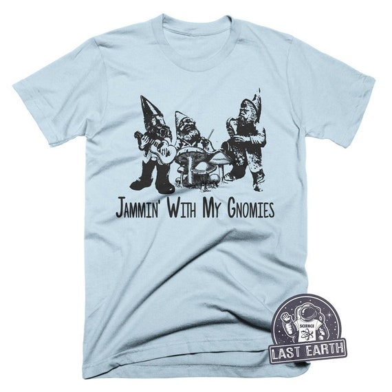 Funny Gnomes Band T-shirt Gnomes Gift Music Shirt -