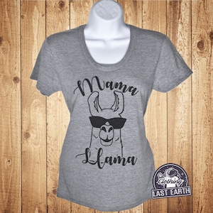 Mama Llama T-Shirt, Gifts For Mom, Tank Top, Sweatshirt, Funny Shirts, Mom Gifts, Wife Gifts, Womens Graphic Tees, Cool Mom