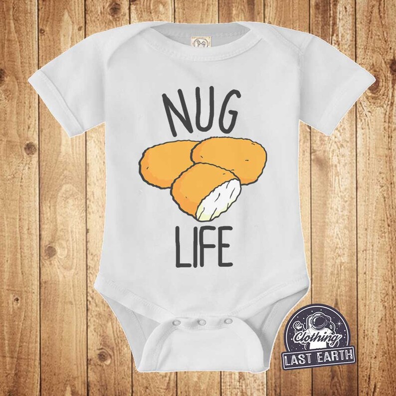 nugget in a biscuit shirt