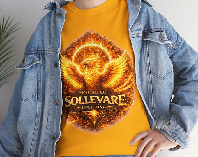 Sollevare T-Shirt Phoenix Leadership House Shirt Inspirational School Spirit Tee Adult Classroom Culture Top RCA House System T Shirt