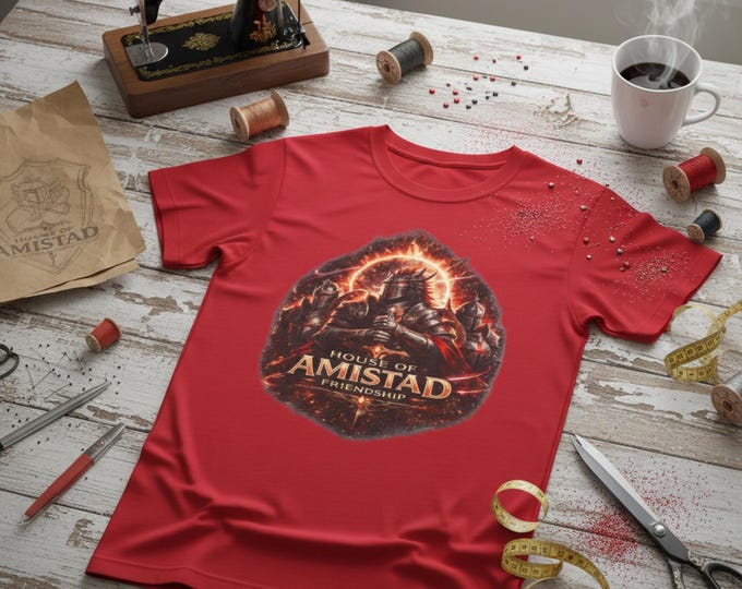 Amistad Knight Pride Youth Graphic Tee PBIS School Spirit t shirt Kids House System Friendship Classroom Culture Top