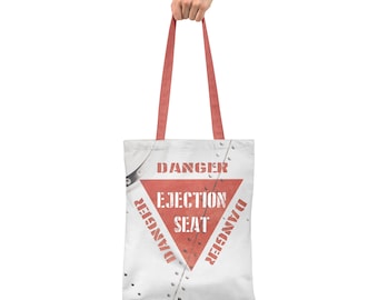 Danger Ejection Seat Tote Bag