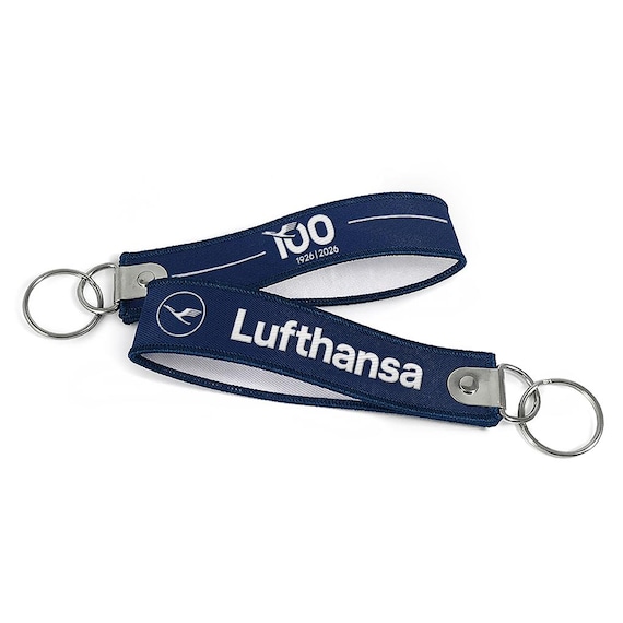 Lufthansa 100 Years Folded Key Strap - Etsy
