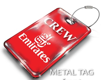 Emirates Airlines Logo Crew Luggage Tag