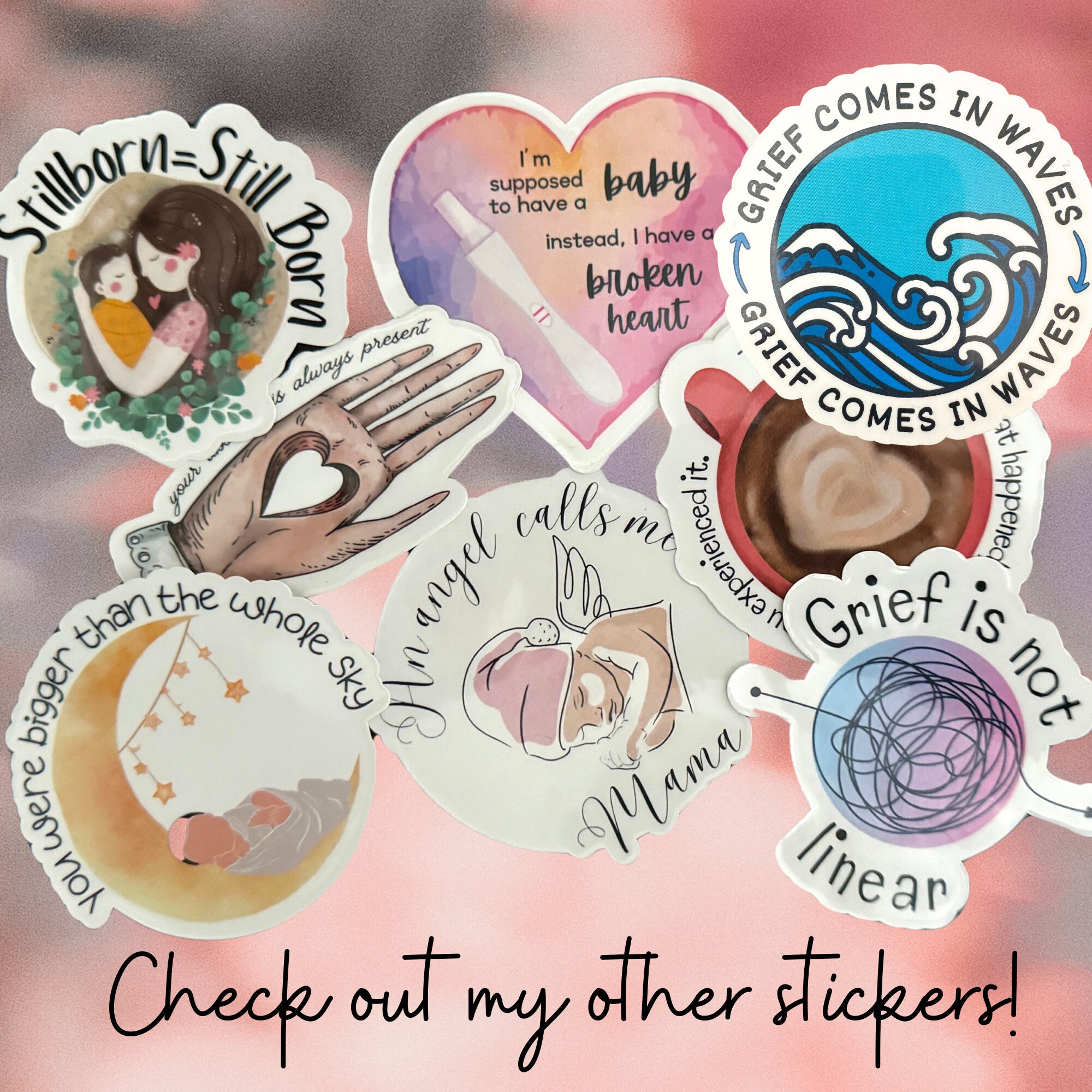 It's Own Story Sticker -pregnancy After Loss - Healing Grief Journaling ...
