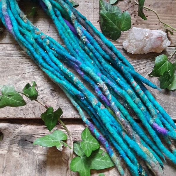 Mermaid Hair Extensions Etsy