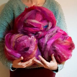 Kreatives Kardieren Wie man Faserbälle kardiert und mischt Faservorbereitung - Pro Stunde Persönlicher Unterricht Tatsächliche Workshop-Klasse Lektionen ~ Mit Lea ~