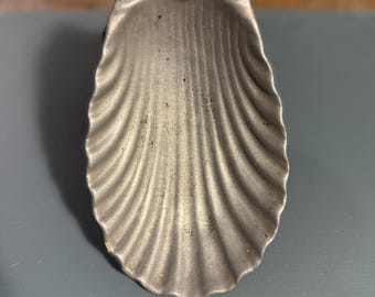 Vintage Pewter Candy Dish - Art Deco
