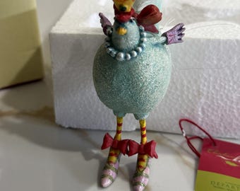 Three French Hen Ornament - Department 56 (A)