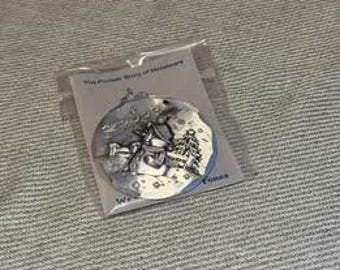 Wendell August Forge Snowman Ornament