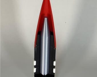 30mm API Cross-Section — 1:1 Scale 3D-Printed Inert Replica (Exposed Penetrator)