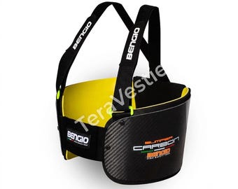 Gilet protettivo per costole da karting, armatura per il corpo da go-kart, attrezzatura da gara, replica BENGIO, protezione per il petto