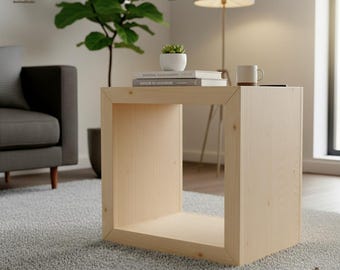 Modern Framed End Table - DIY Woodworking PDF  Plans