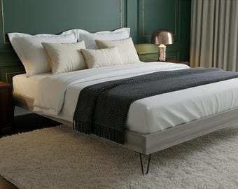 DIY Modern Platform Bed Frame All Sizes Included