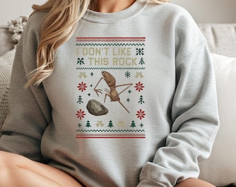 Marcus The Worm Shirt, I Don't Like This Rock Sweatshirt, Marcus The Worm Meme T-shirt, Funny Meme Shirts, Humor Tee, Brain Rot Shirts