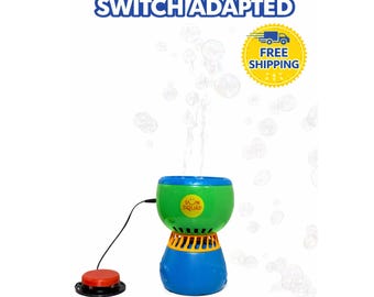 Switch Adapted Bubble Machine | Adaptive Toy for Special Needs & Therapy