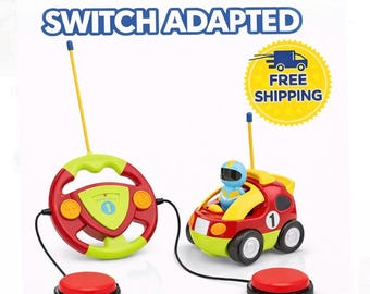 Switch Adapted Remote Control Car | Adaptive Toy for Special Needs
