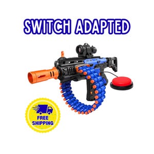 Switch Adapted Automatic Foam Dart Blaster