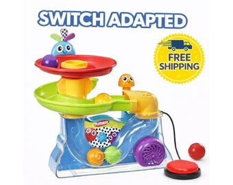Switch Adapted Busy Ball Popper | Accessible Cause and Effect Toy