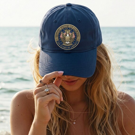 USA 250th Anniversary Hat, 1776-2026 Semiquincentennial Patriotic Eagle Cap, American Heritage Liberty Gift, USA Pride Baseball Hat