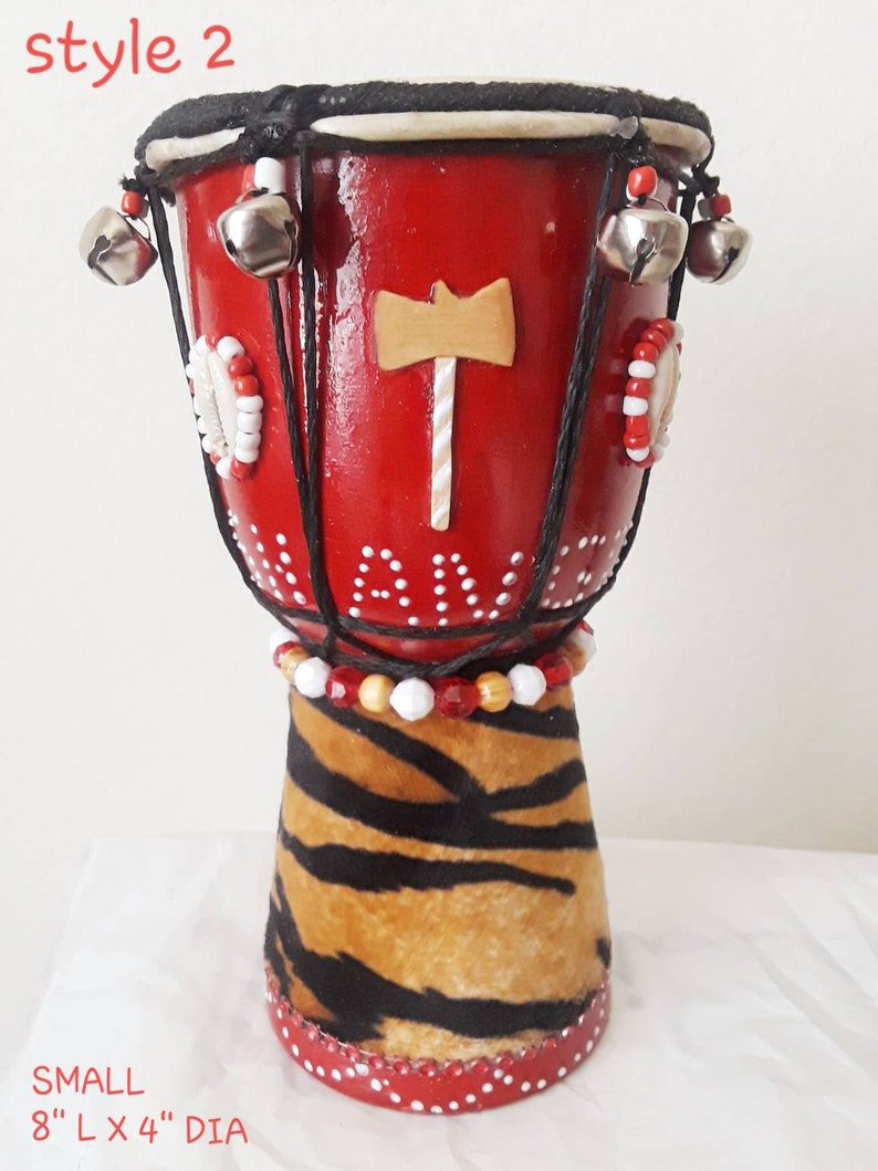 Santeria Yoruba. 12 African TRIBAL SHANGO Tambour Drum. AÑA . Etsy