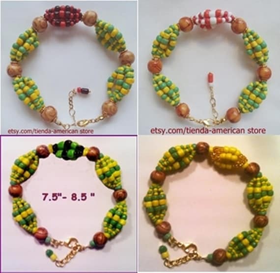 Santeria Yoruba. ELASTIC MAZOS Bracelet Idde for Orishas 