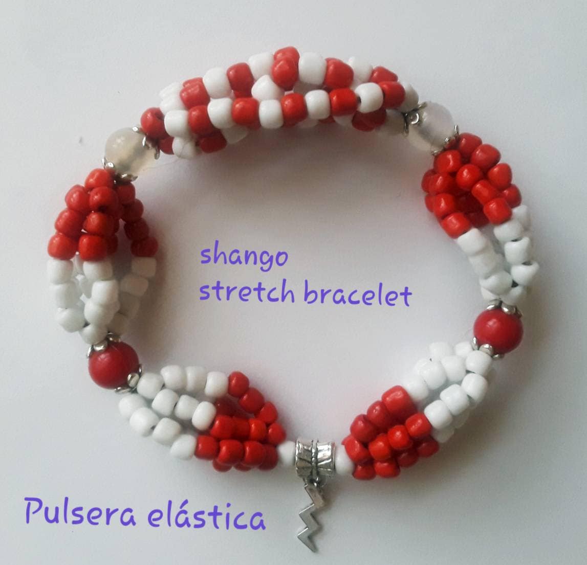 Santeria Yoruba. ELASTIC MAZOS Bracelet Idde for Orishas 