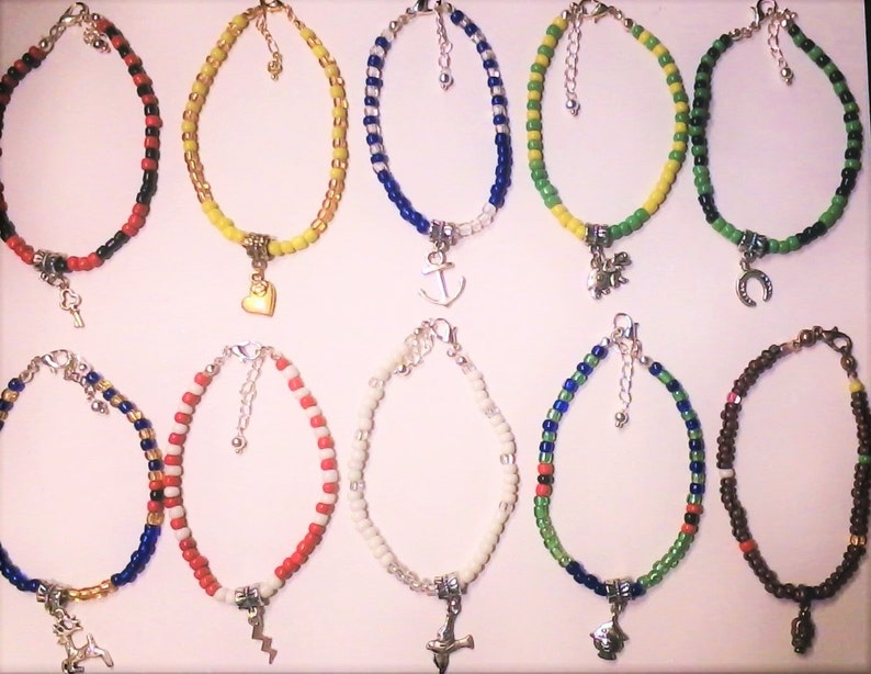 Santeria Yoruba Adjustable Bracelet Idde' for Orisha. Pulsera Etsy