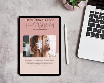Canva Guide for Beginners | Step-by-Step Canva Tutorial | Digital Download | Canva Beginner PDF | Learn Design with Canva