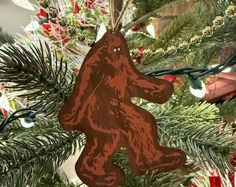 Bigfoot Holiday Ornament - “Find the Squatch!”