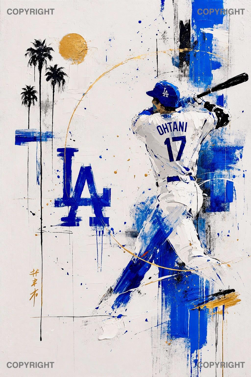 Shohei ohtani poster - Etsy 日本