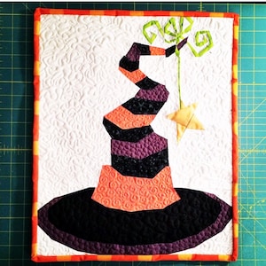 Witch&#39;s Hat Paper Piecing Pattern, PDF